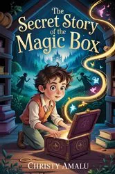 Book cover of THE SECRET STORY OF THE MAGIC BOX by Christy Amalu
