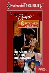 Book cover of THE SECRETARY AND THE MILLIONAIRE by Leanne Banks