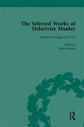 Book cover of The Selected Works of Delarivier Manley Vol 3 by Ruth Herman