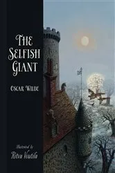 Book cover of The Selfish Giant by Oscar Wilde by Ritva Voutila
