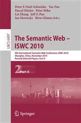 Book cover of The Semantic Web - ISWC 2010 by Peter F. Patel-Schneider