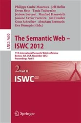 Book cover of The Semantic Web -- ISWC 2012 by Philippe Cudré-Mauroux