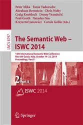 Book cover of The Semantic Web – ISWC 2014 by Peter Mika