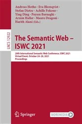 Book cover of The Semantic Web – ISWC 2021 by Andreas Hotho