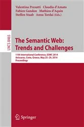 Book cover of The Semantic Web: Trends and Challenges by Valentina Presutti