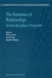 Book cover of The Semantics of Relationships by R. Green