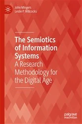 Book cover of The Semiotics of Information Systems by John Mingers