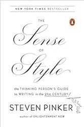 Book cover of The Sense of Style by Steven Pinker