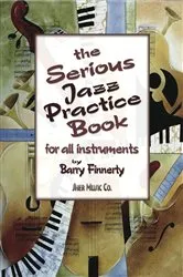 Book cover of The Serious Jazz Practice Book by SHER Music