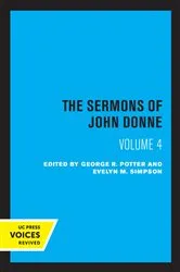 Book cover of The Sermons of John Donne, Volume IV by John Donne