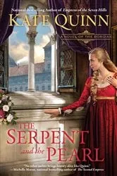 Book cover of The Serpent and the Pearl by Kate Quinn