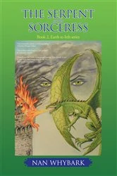 Book cover of The Serpent and the Sorceress by Nan Whybark
