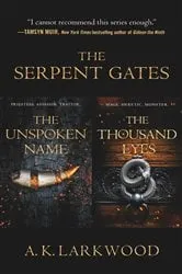 Book cover of The Serpent Gates by A. K. Larkwood