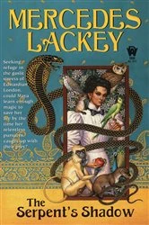 Book cover of The Serpent's Shadow by Mercedes Lackey