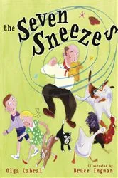 Book cover of The Seven Sneezes by Golden Books