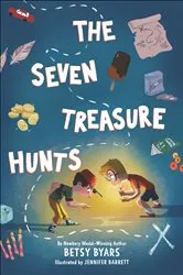 Book cover of The Seven Treasure Hunts by Betsy Byars