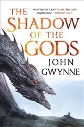 Book cover of The Shadow of the Gods by John Gwynne
