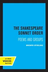 Book cover of The Shakespeare Sonnet Order by Brents Stirling