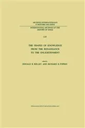 Book cover of The Shapes of Knowledge from the Renaissance to the Enlightenment by D.R. Kelley