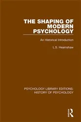Book cover of The Shaping of Modern Psychology by L.S. Hearnshaw