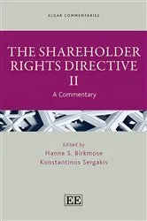 Book cover of The Shareholder Rights Directive II by Unknown