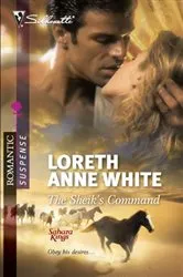 Book cover of The Sheik's Command by Loreth Anne White