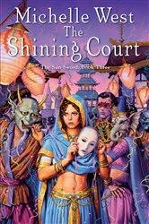 Book cover of The Shining Court by Michelle West