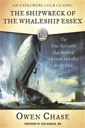 Book cover of The Shipwreck of the Whaleship Essex by Owen Chase