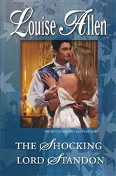 Book cover of The Shocking Lord Standon by Louise Allen