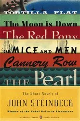 Book cover of The Short Novels of John Steinbeck by John Steinbeck