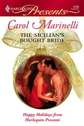 Book cover of The Sicilian's Bought Bride by Carol Marinelli