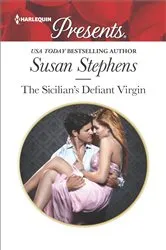 Book cover of The Sicilian's Defiant Virgin by Susan Stephens