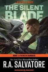 Book cover of The Silent Blade by R.A. Salvatore