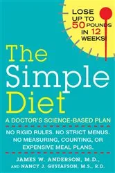 Book cover of The Simple Diet by James Anderson