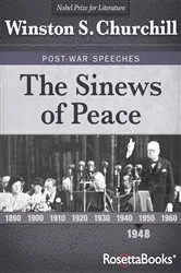 Book cover of The Sinews of Peace by Winston S. Churchill