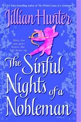 Book cover of The Sinful Nights of a Nobleman by Jillian Hunter