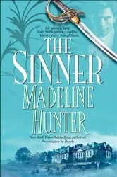 Book cover of The Sinner by Madeline Hunter