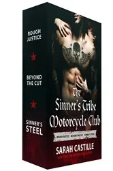 Book cover of The Sinner's Tribe Motorcycle Club, Books 1-3 by Sarah Castille