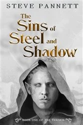 Book cover of The Sins of Steel and Shadow by Steve Pannett