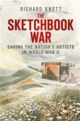 Book cover of The Sketchbook War by Richard Knott