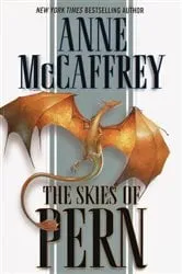 Book cover of The Skies of Pern by Anne McCaffrey
