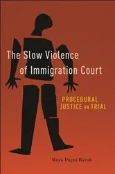 Book cover of The Slow Violence of Immigration Court by Maya Pagni Barak