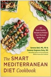 Book cover of The Smart Mediterranean Diet Cookbook by Serena Ball