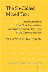 Book cover of The So-Called Mixed Text by Hemchand Gossai