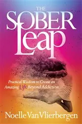 Book cover of The Sober Leap by Noelle Van Vlierbergen