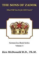 Book cover of The Sons of Zadok by Ken McDonald