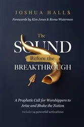 Book cover of The Sound Before the Breakthrough by Joshua Halls