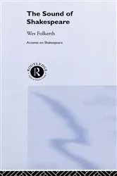 Book cover of The Sound of Shakespeare by Wes Folkerth