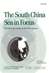 Book cover of The South China Sea in Focus by Gregory B. Poling