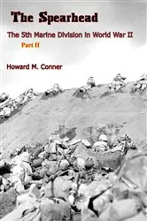 Book cover of The Spearhead: The 5th Marine Division in World War II by Howard M. Conner
